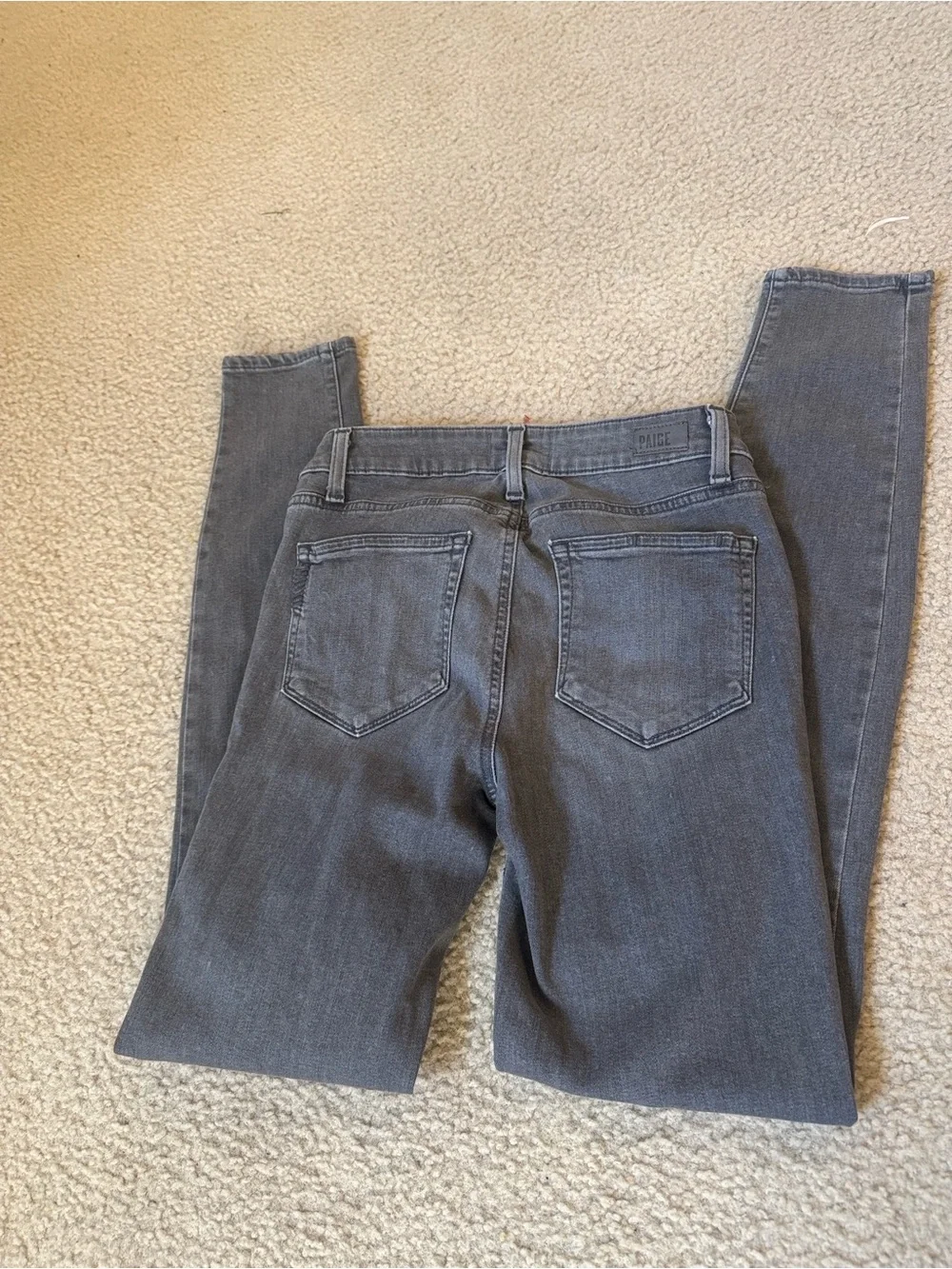 PAIGE Men’s Skinny Jeans in Grey Wash